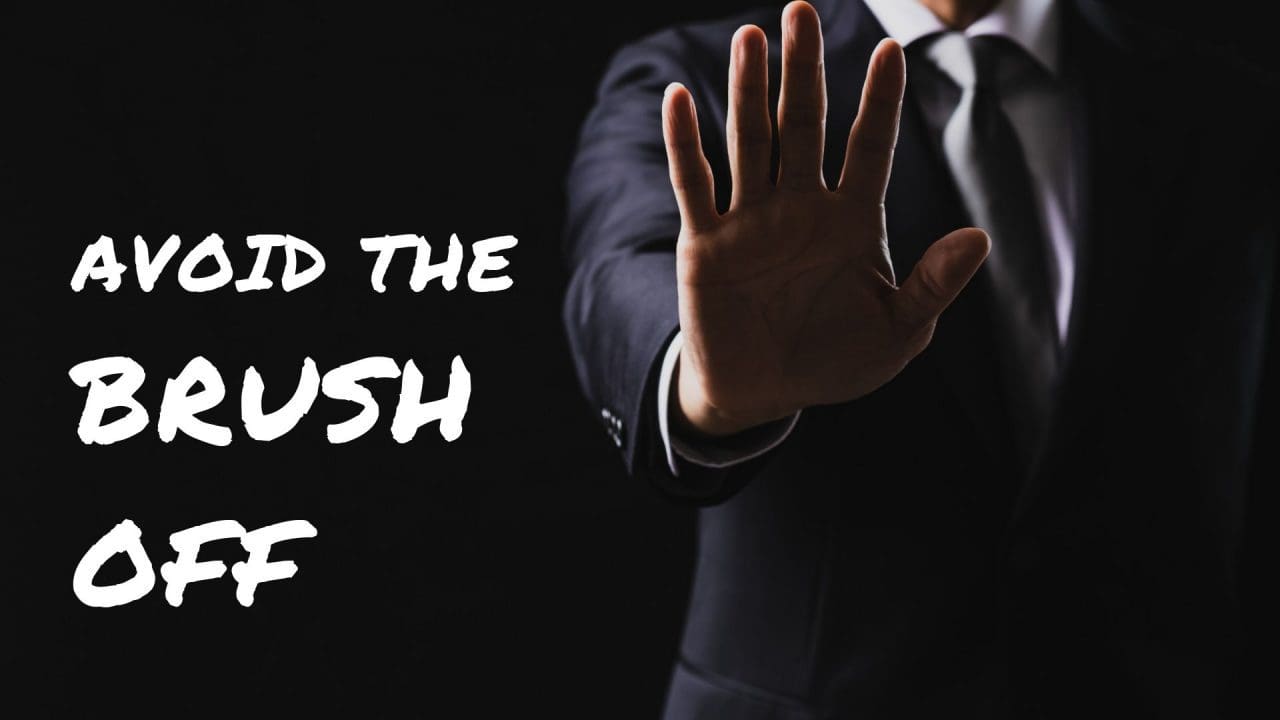 How to avoid the brush-off from referral prospects